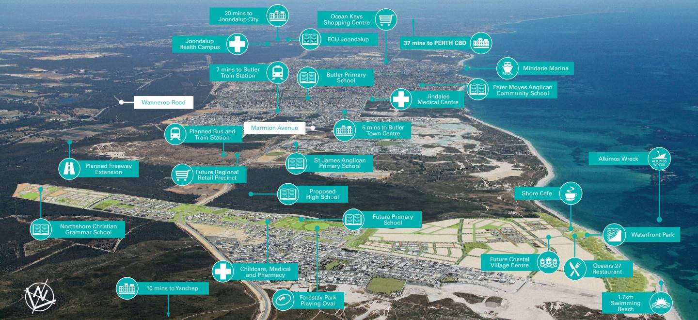 [Land for Sale] Shorehaven Estate, Alkimos OpenLot